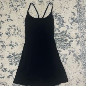 Black Strappy Dress